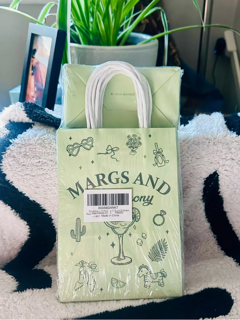Margs and Matrimony Goodie Bags with Handles